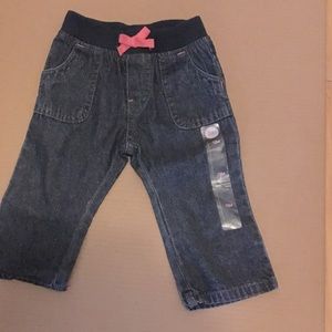 Girls jeans 12m